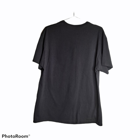 Alien Riding A Farting Cat Over A Rainbow Funny Mens size XL - Picture 5 of 5